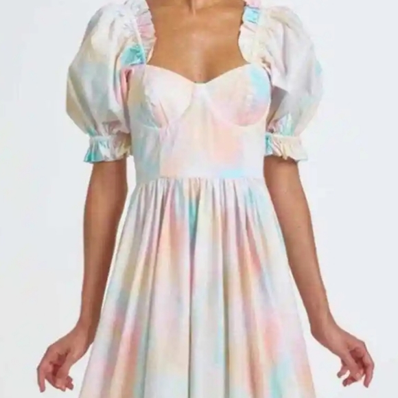 Selkie Chalk Ritz Gown - Picture 14 of 16